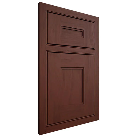 Shiloh Cabinetry Beaded Inset Tahoe Maple Plain Cut Sable Door