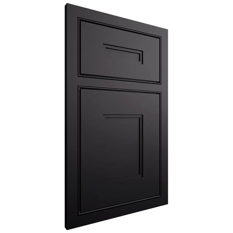 Shiloh Cabinetry Beaded Inset Tahoe Paintable Black Door