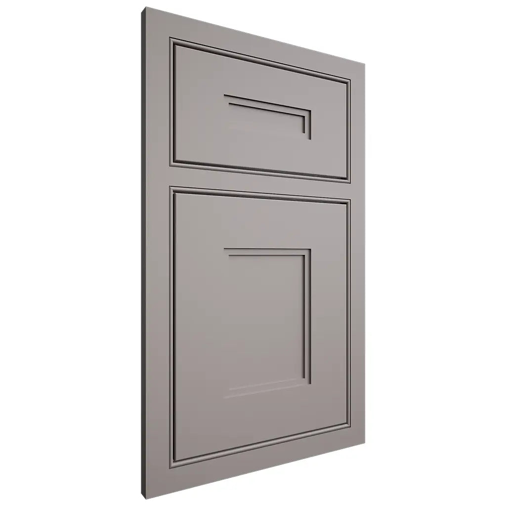 Shiloh Cabinetry Beaded Inset Tahoe Paintable Dovetail Gray Door