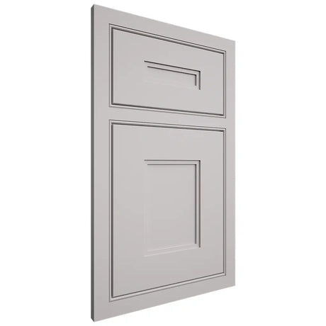 Shiloh Cabinetry Beaded Inset Tahoe Paintable Light French Gray Door