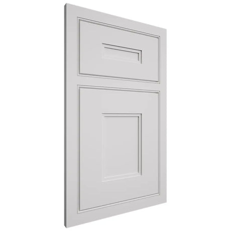 Shiloh Cabinetry Beaded Inset Tahoe Paintable Pure White Door