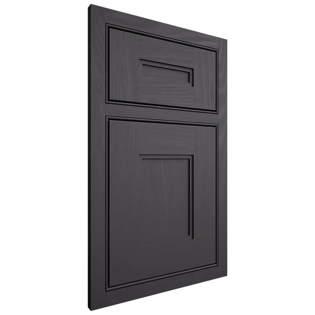 Shiloh Cabinetry Beaded Inset Tahoe Poplar Plain Cut Cadet Door
