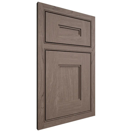 Shiloh Cabinetry Beaded Inset Tahoe Poplar Plain Cut River Rock Door