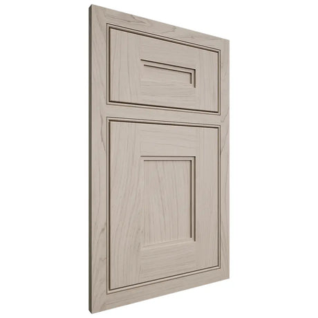 Shiloh Cabinetry Beaded Inset Tahoe Poplar Plain Cut Seagull Door
