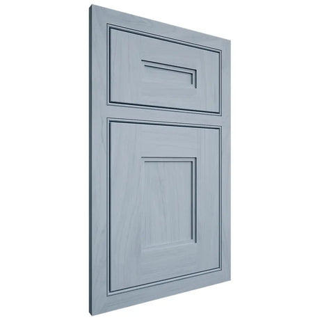 Shiloh Cabinetry Beaded Inset Tahoe Poplar Plain Cut Sky Door