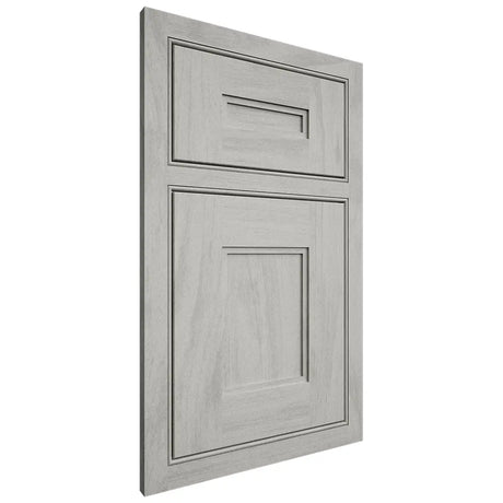 Shiloh Cabinetry Beaded Inset Tahoe Poplar Plain Cut Stratus Door