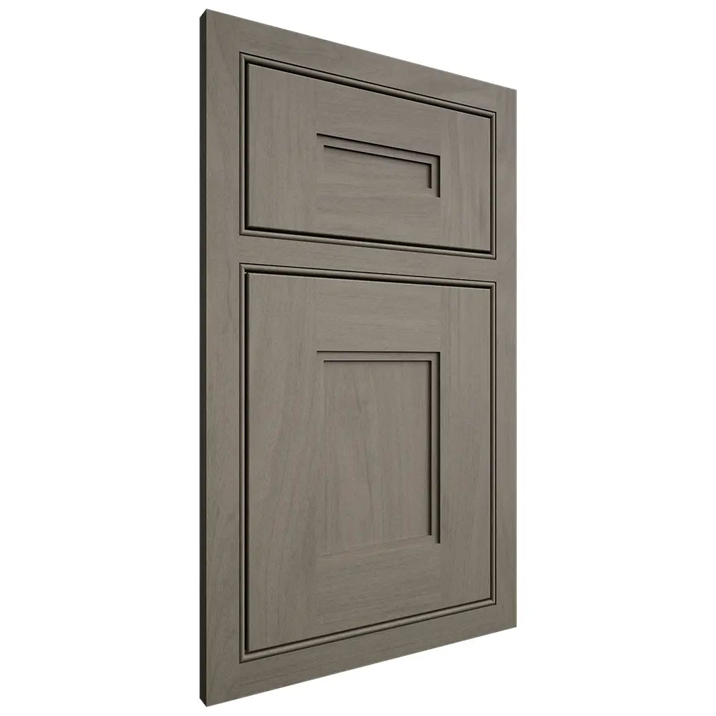 Shiloh Cabinetry Beaded Inset Tahoe Poplar Plain Cut Thyme Door
