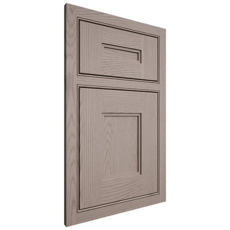 Shiloh Cabinetry Beaded Inset Tahoe Red Oak Plain Cut Sterling Door