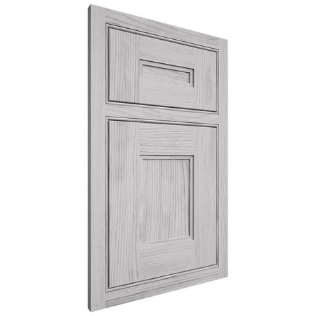 Shiloh Cabinetry Beaded Inset Tahoe Walnut Plain Cut Stratus Door