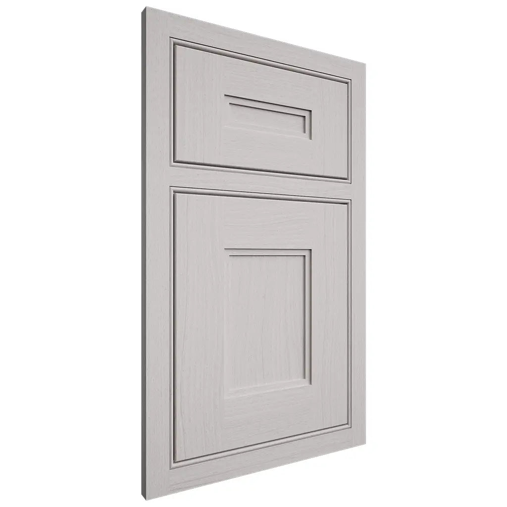 Shiloh Cabinetry Beaded Inset Tahoe White Oak Plain Cut Cotton Door