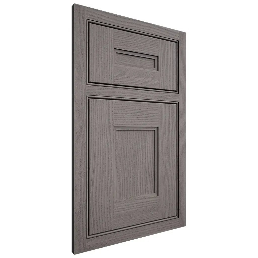 Shiloh Cabinetry Beaded Inset Tahoe White Oak Plain Cut Flagstone Door
