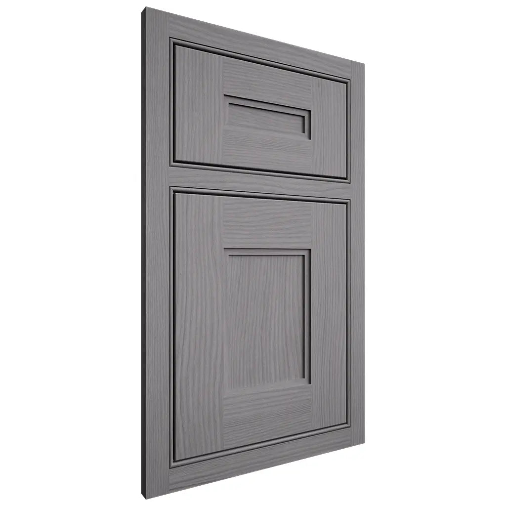Shiloh Cabinetry Beaded Inset Tahoe White Oak Plain Cut Sterling Door