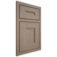 Shiloh Cabinetry Beaded Inset Tahoe White Oak Quarter Sawn Almond Door
