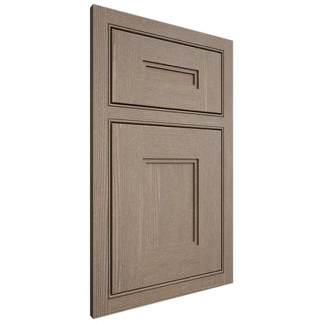 Shiloh Cabinetry Beaded Inset Tahoe White Oak Quarter Sawn Almond Door