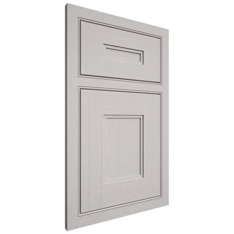 Shiloh Cabinetry Beaded Inset Tahoe White Oak Quarter Sawn Cotton Door