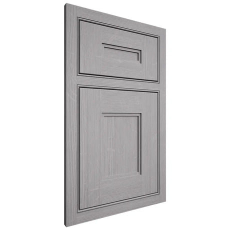 Shiloh Cabinetry Beaded Inset Tahoe White Oak Quarter Sawn Stratus Door