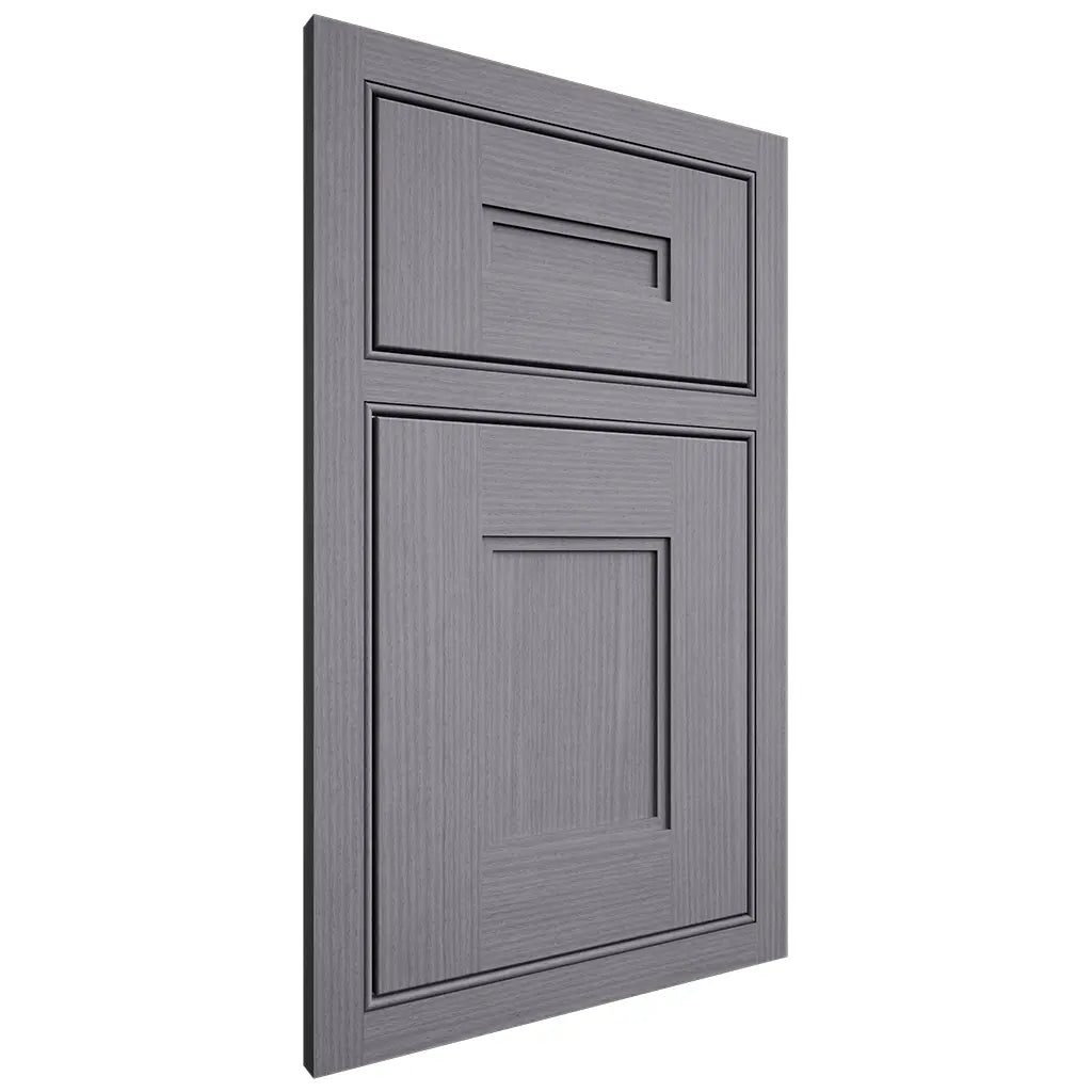 Shiloh Cabinetry Beaded Inset Tahoe White Oak Rift Cut Cadet Door