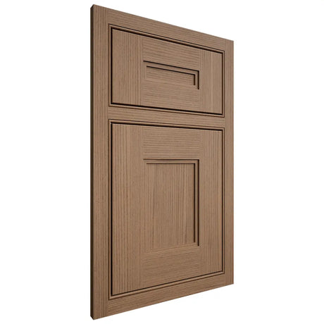 Shiloh Cabinetry Beaded Inset Tahoe White Oak Rift Cut Medium Door