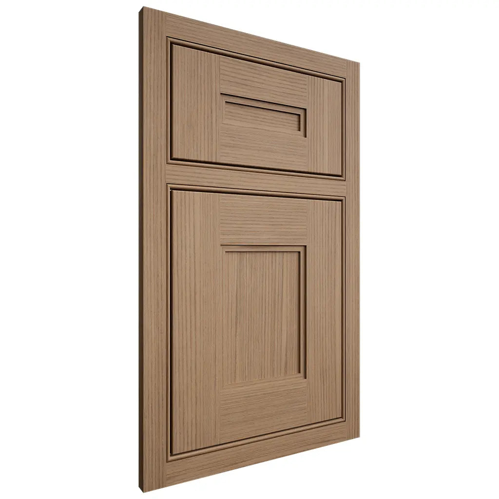 Shiloh Cabinetry Beaded Inset Tahoe White Oak Rift Cut Natural Door