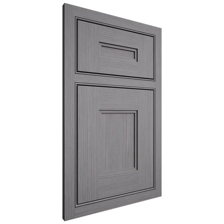 Shiloh Cabinetry Beaded Inset Tahoe White Oak Rift Cut Sterling Door