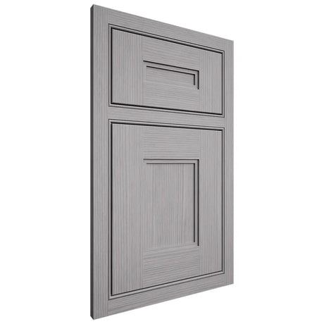 Shiloh Cabinetry Beaded Inset Tahoe White Oak Rift Cut Stratus Door