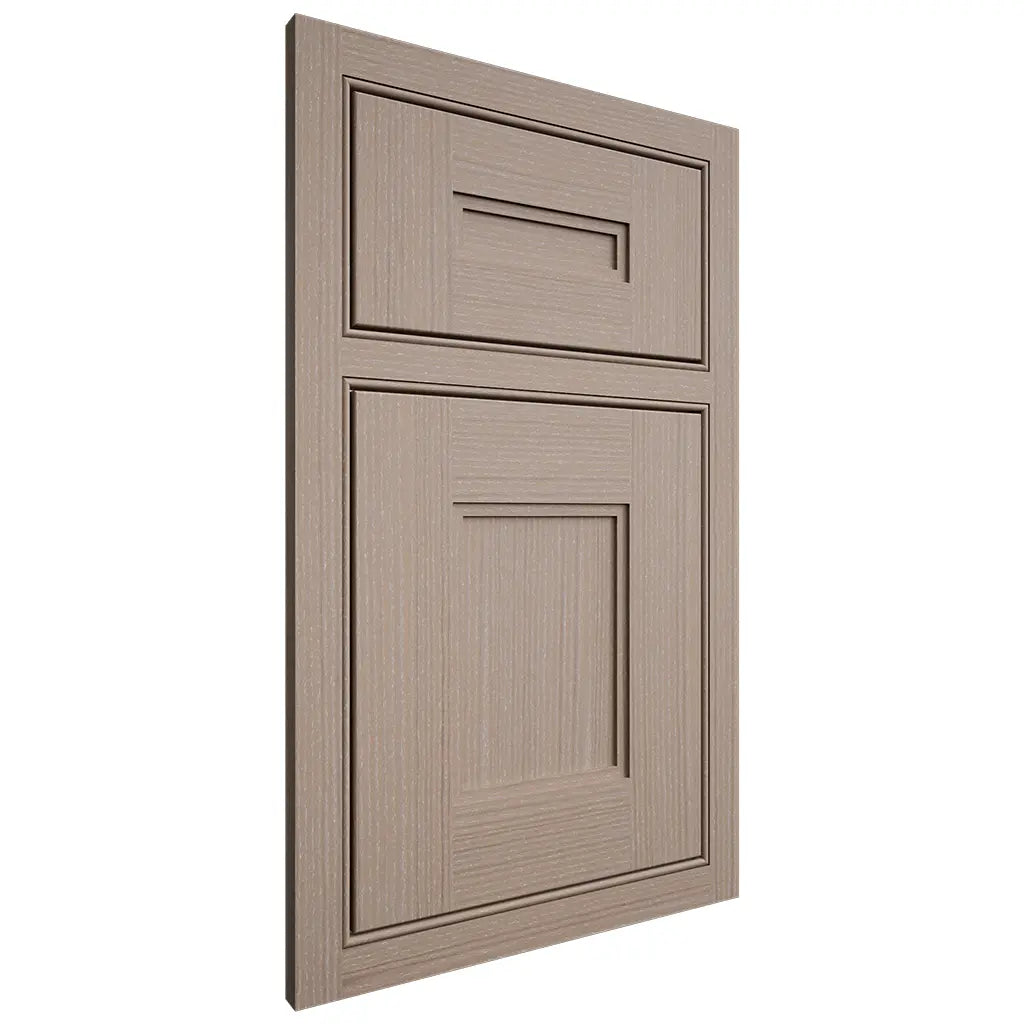Shiloh Cabinetry Beaded Inset Tahoe White Oak Rift Cut Whitewash Door