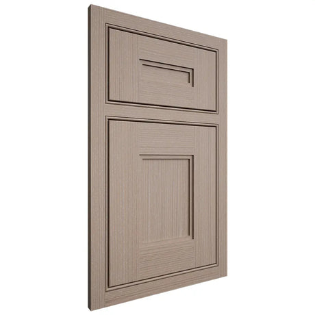 Shiloh Cabinetry Beaded Inset Tahoe White Oak Rift Cut Whitewash Door