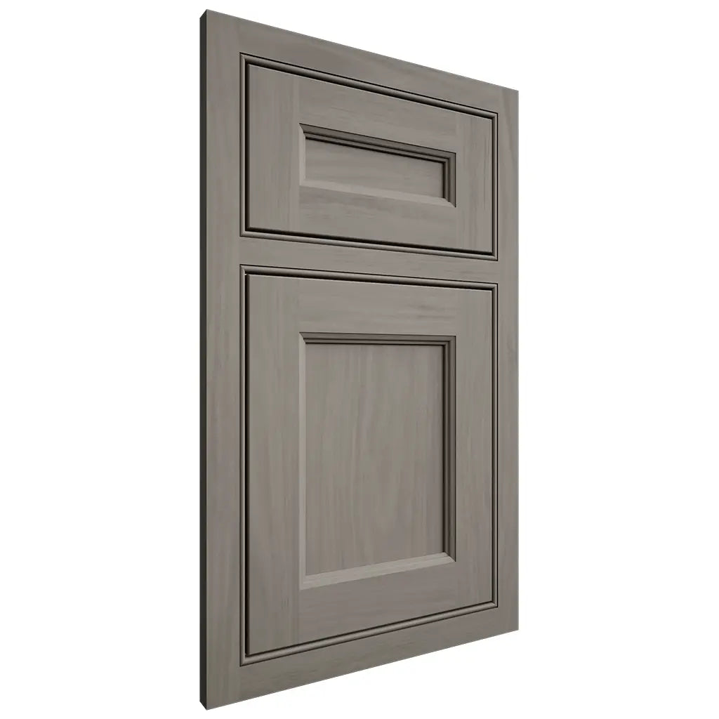 Shiloh Cabinetry Beaded Inset Ward Cherry Plain Cut Thyme Door