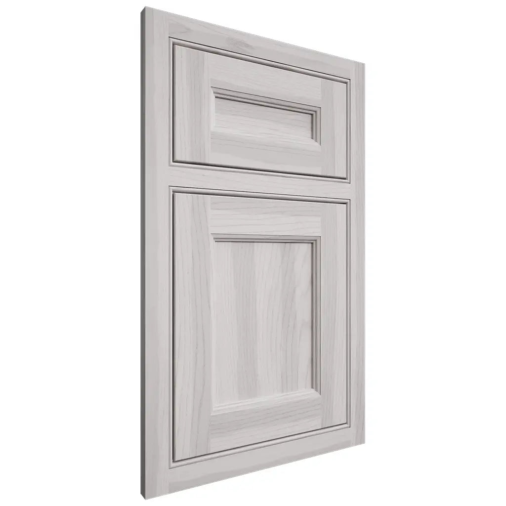 Shiloh Cabinetry Beaded Inset Ward Hickory Plain Cut Cotton Door