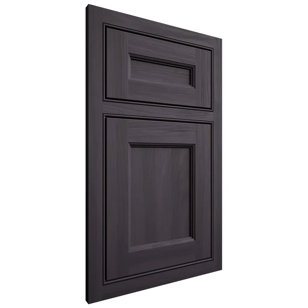 Shiloh Cabinetry Beaded Inset Ward Hickory Plain Cut Harbor Door
