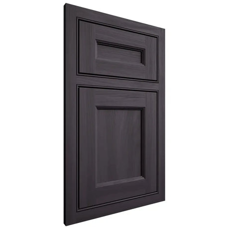 Shiloh Cabinetry Beaded Inset Ward Hickory Plain Cut Harbor Door