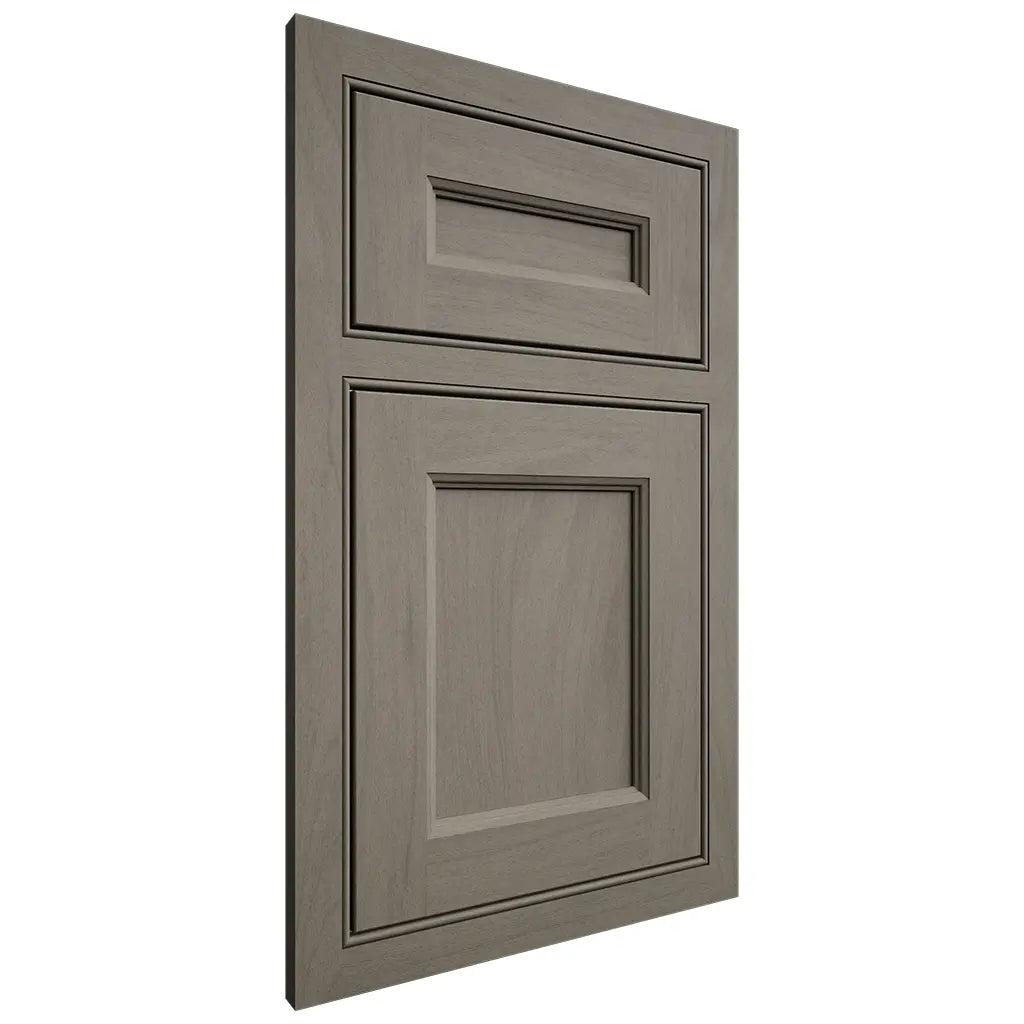 Shiloh Cabinetry Beaded Inset Ward Poplar Plain Cut Thyme Door