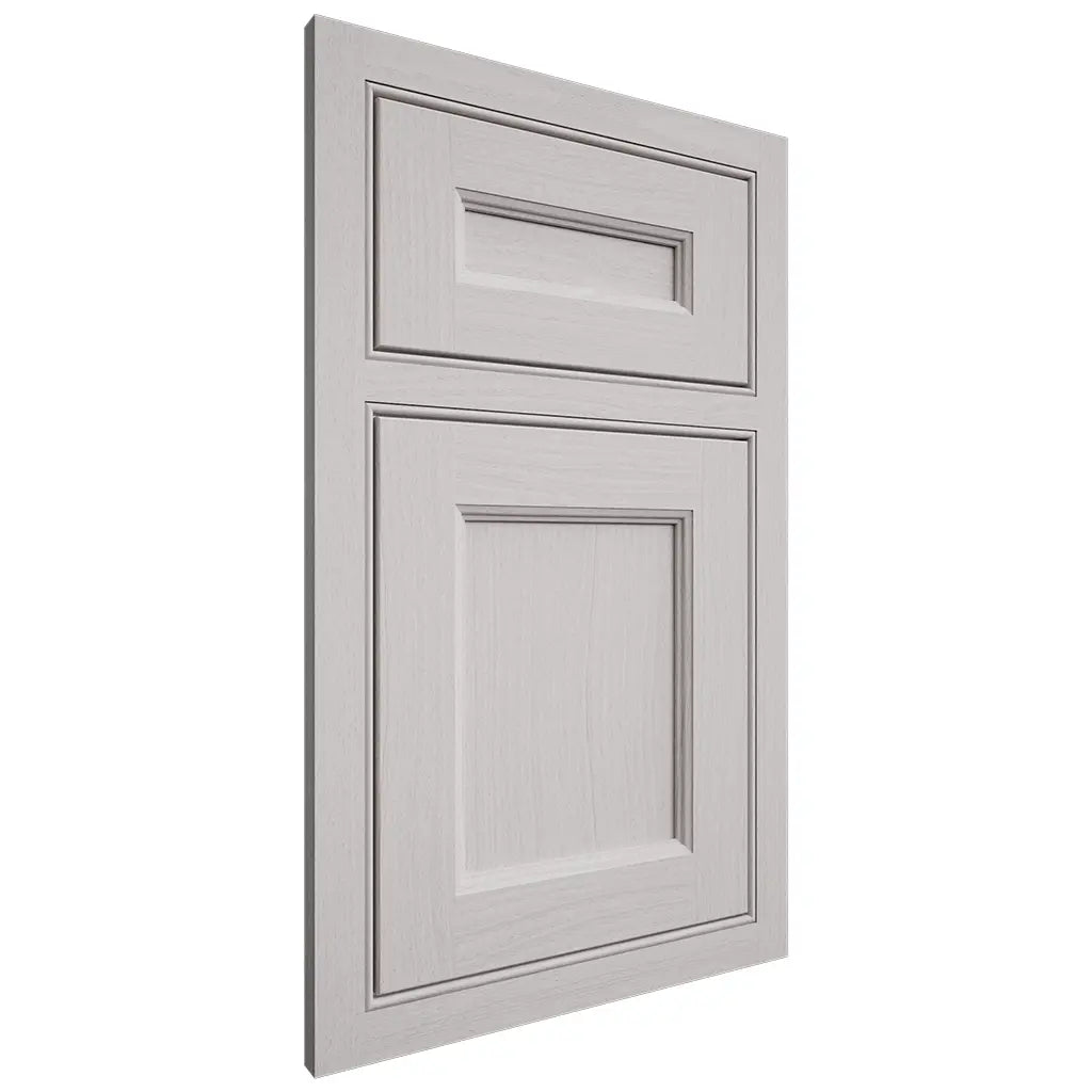 Shiloh Cabinetry Beaded Inset Ward White Oak Plain Cut Cotton Door