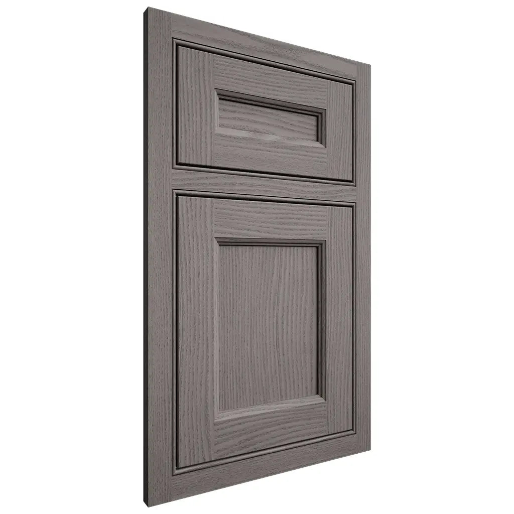 Shiloh Cabinetry Beaded Inset Ward White Oak Plain Cut Flagstone Door