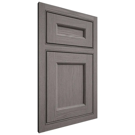 Shiloh Cabinetry Beaded Inset Ward White Oak Plain Cut Flagstone Door