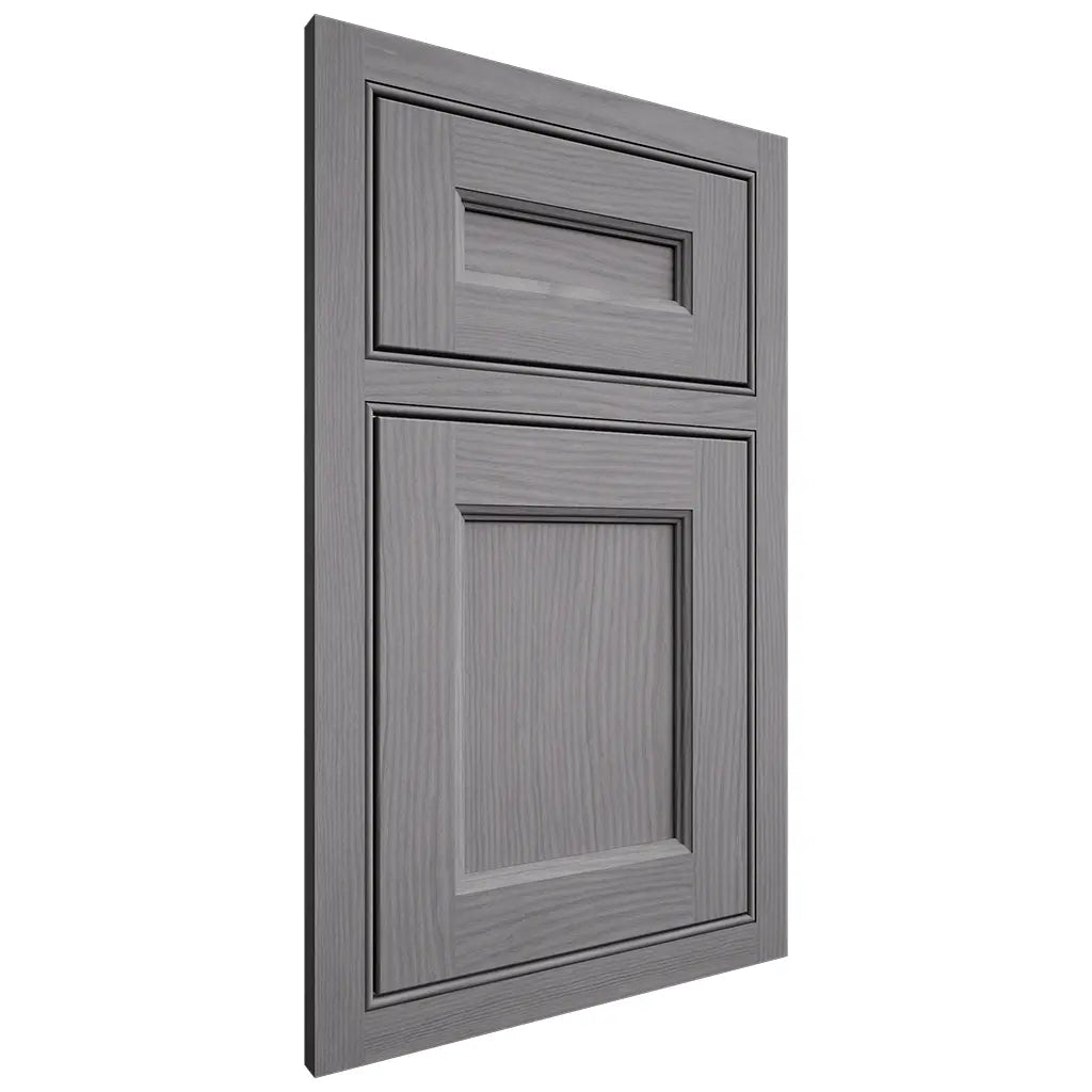 Shiloh Cabinetry Beaded Inset Ward White Oak Plain Cut Sterling Door