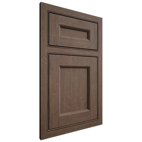 Shiloh Cabinetry Beaded Inset Ward White Oak Quarter Sawn Mineral Door