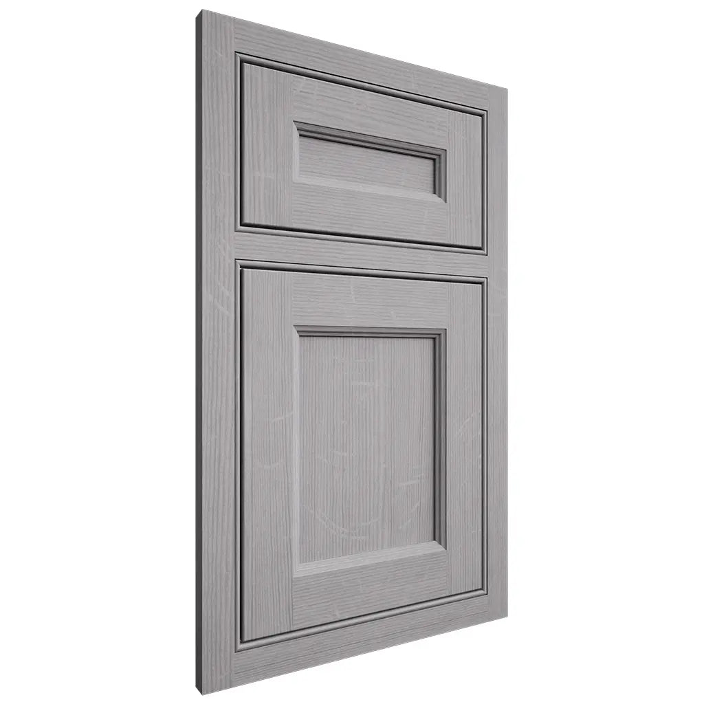 Shiloh Cabinetry Beaded Inset Ward White Oak Quarter Sawn Stratus Door