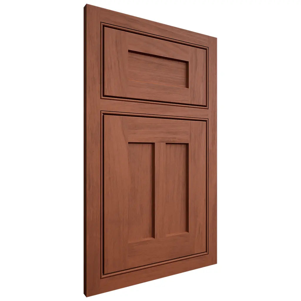 Shiloh Cabinetry Beaded Inset Wilmington Alder Plain Cut Sierra Door