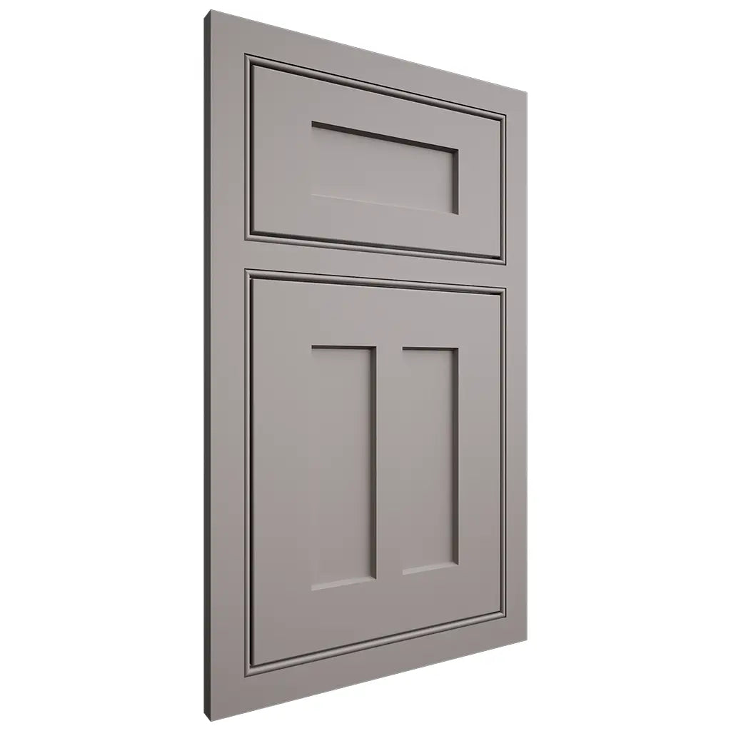 Shiloh Cabinetry Beaded Inset Wilmington Paintable Dovetail Gray Door