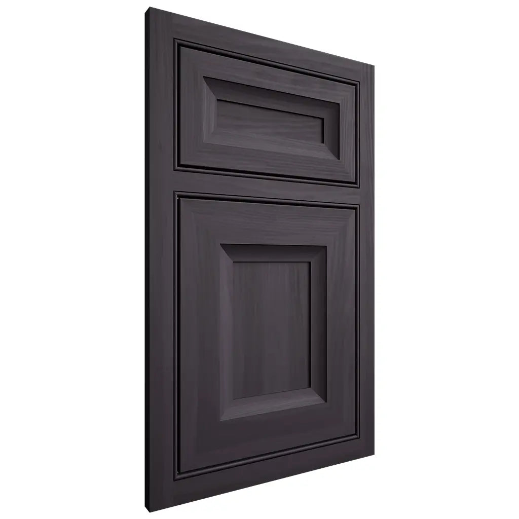 Shiloh Cabinetry Beaded Inset Windsor Hickory Plain Cut Harbor Door