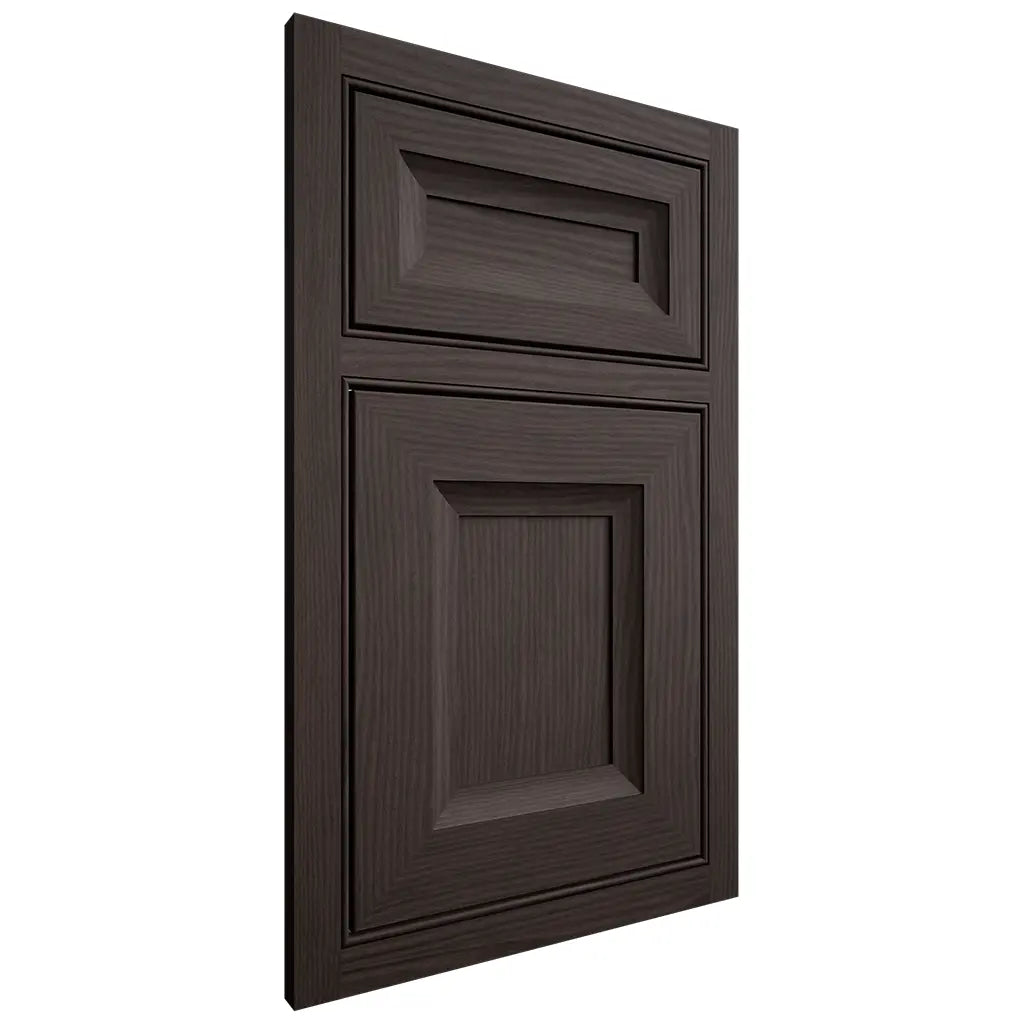 Shiloh Cabinetry Beaded Inset Windsor White Oak Plain Cut Morel Door