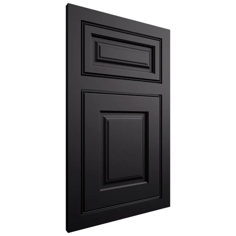 Shiloh Cabinetry Flush Inset Asherville Paintable Black Door