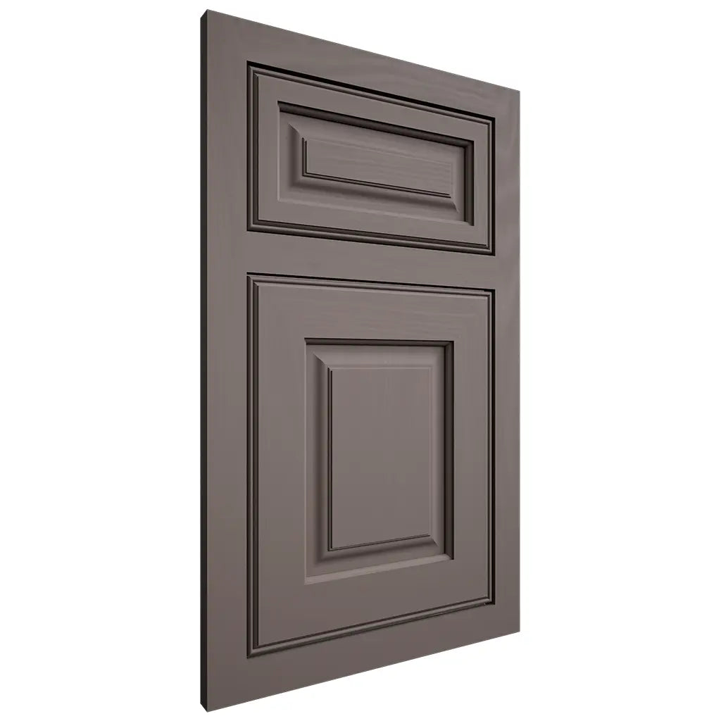 Shiloh Cabinetry Flush Inset Asherville Poplar Plain Cut Heatherstone Door