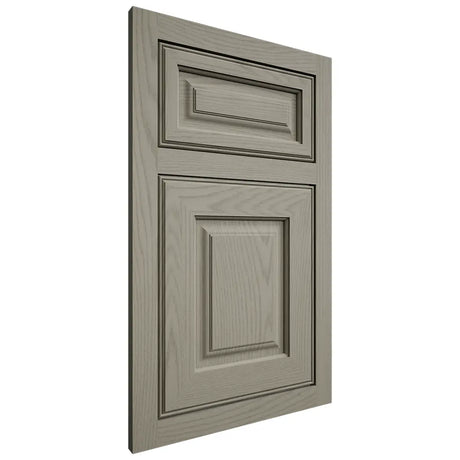 Shiloh Cabinetry Flush Inset Asherville Red Oak Plain Cut Thyme Door