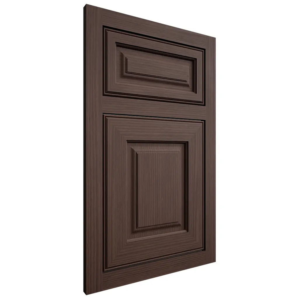 Shiloh Cabinetry Flush Inset Asherville White Oak Rift Cut Dusk Door