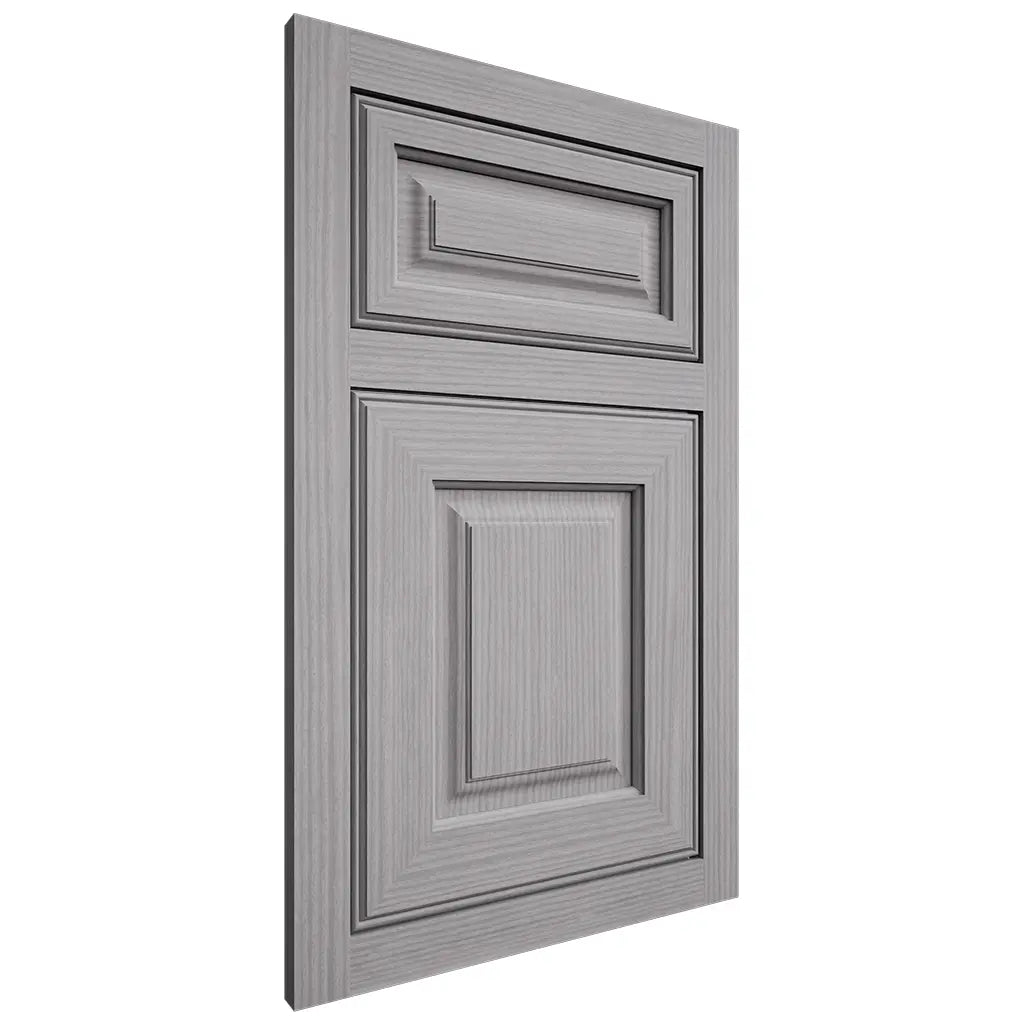 Shiloh Cabinetry Flush Inset Asherville White Oak Rift Cut Stratus Door