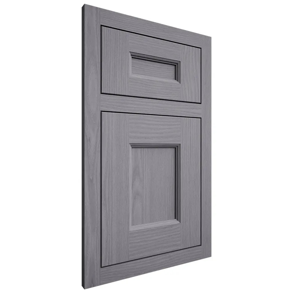 Shiloh Cabinetry Flush Inset Aspen White Oak Plain Cut Cadet Door