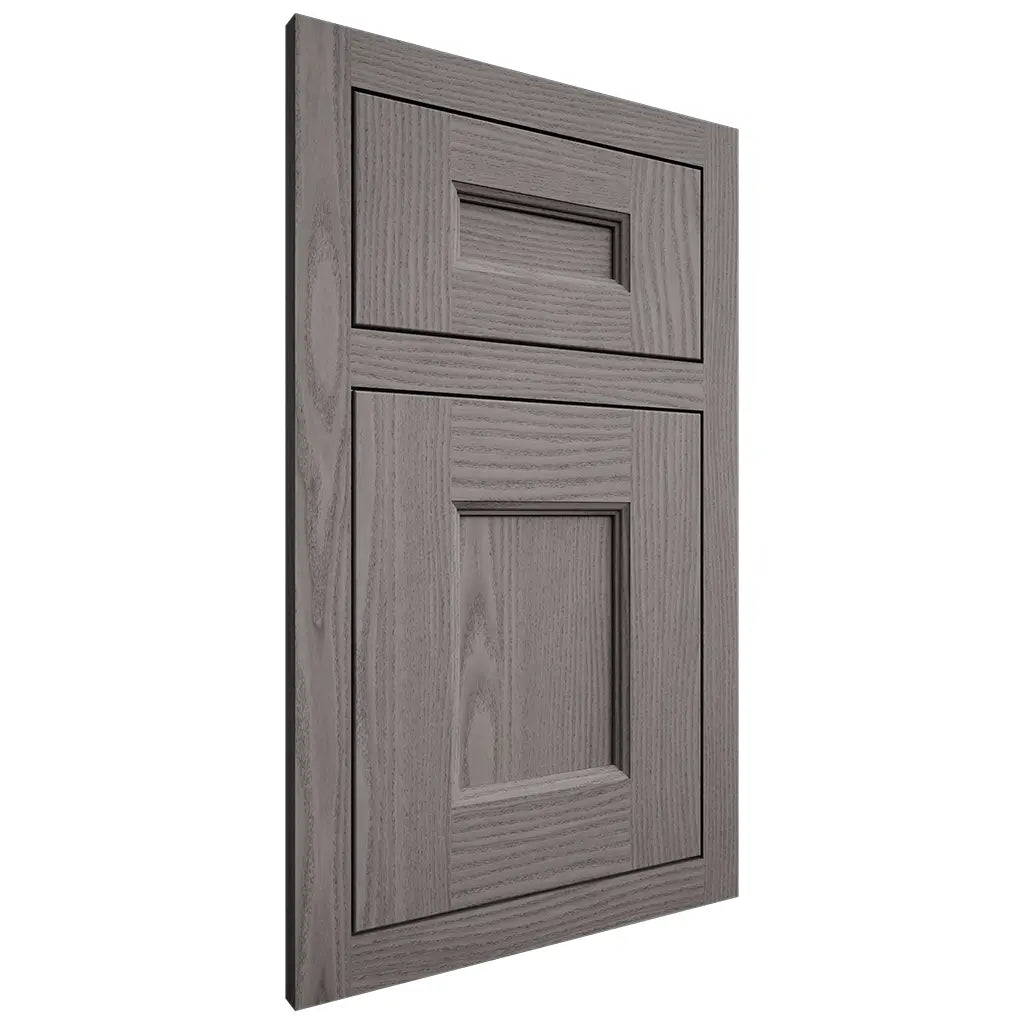 Shiloh Cabinetry Flush Inset Aspen White Oak Plain Cut Flagstone Door