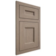 Shiloh Cabinetry Flush Inset Aspen White Oak Quarter Sawn Almond Door